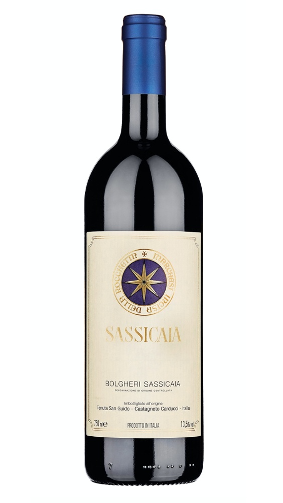 Bolgheri Sassicaia DOC 2016 of the Tenuta San Guido